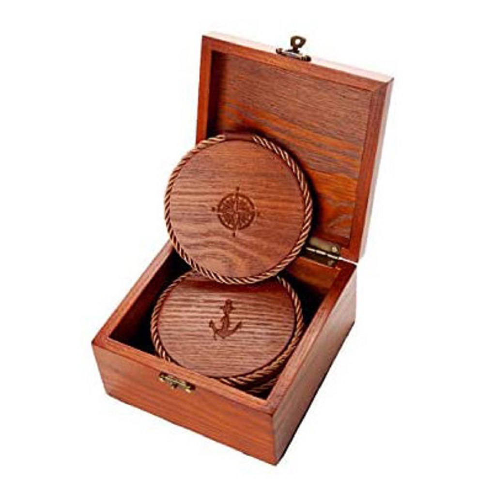 navigation-coaster-with-wooden-box